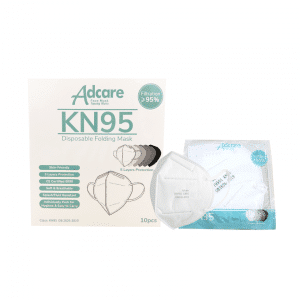 KN95 5 Ply Layer Adcare Mask Individual Packing Face Mask (10pcs)