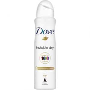 Dove Deodorant 150ml Invisible Dry