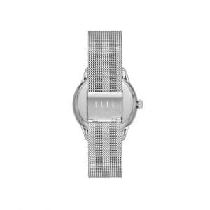 ELLE Monceau Three-Hand Stainless Steel Watch