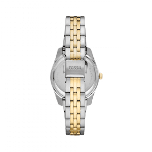 Fossil Scarlette Mini Three-Hand Date Two-Tone Stainless Steel Watch