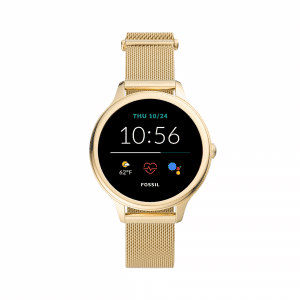 Fossil Smart Watch Gen 5E Gold Stainless Steel Women’s FTW6069