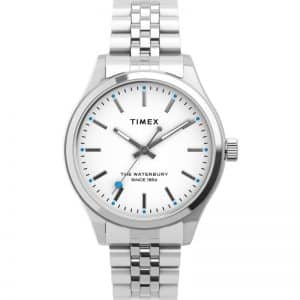 Timex Waterbury 34mm Silver-tone Bracelet Women’s Watch TW2U23400