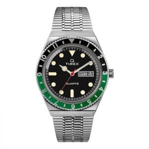 Q Timex Reissue 38mm Stainless Steel Bracelet Watch TW2U60900