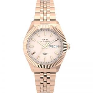 Timex Waterbury Legacy Boyfriend 36mm Stainless Steel Bracelet Watch TW2U78400
