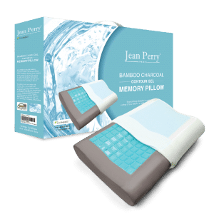 Jean Perry – Bamboo Charcoal GEL Contour Memory Pillow