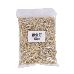“Dried Anchovies Peeled 中金钱江鱼仔 Ikan Bilis Kopek 500g”