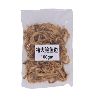 “Abalone Edge Side 特级鲍鱼边 Slice Bahagian Abalone Abalone Skirt 100g”