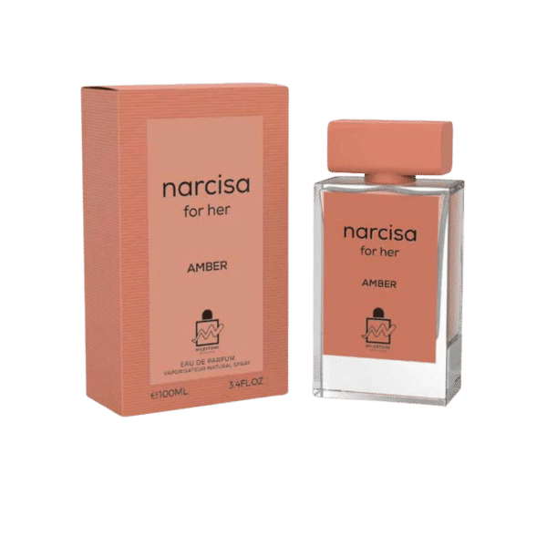 Milestone Narcisa For Her Amber PF EDP 100ML - Image 3