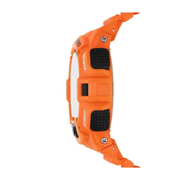 Skechers LA Cienaga Quartz Digital Orange Silicone Case & Strap Watch SR1135 - Image 3