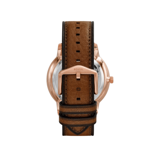 Fossil Neutra Automatic Brown LiteHide™ Leather Watch ME3195 - Image 3