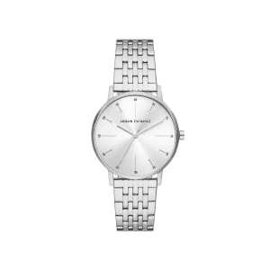 Armani Exchange Three-Hand Stainless Steel Watch AX5578