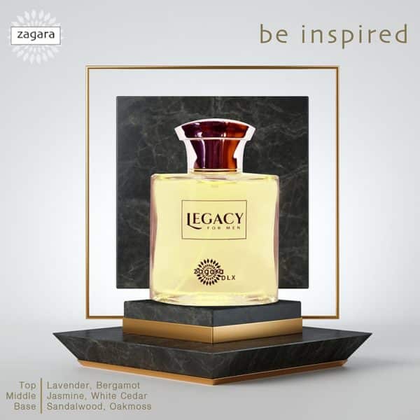 Zagara DLX Legacy Pour Homme EDT For Men 100ML - Image 3