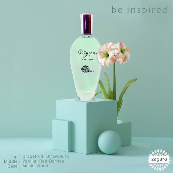 Zagara DLX Gorgeous Pour Femme EDT For Women 100ML - Image 3