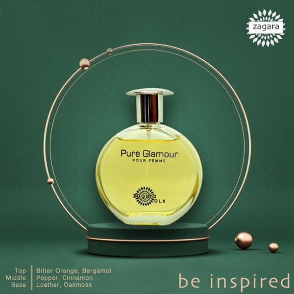 Zagara DLX Pure Glamour Pour Femme EDT 100ML - Image 3