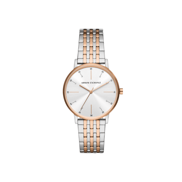 Armani Exchange Three-Hand Two-Tone Stainless Steel Watch AX5580