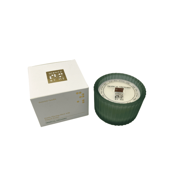 SCENTZ BY ME SCENTED CANDLE TROPICAL ORCHARD 160G - Image 2