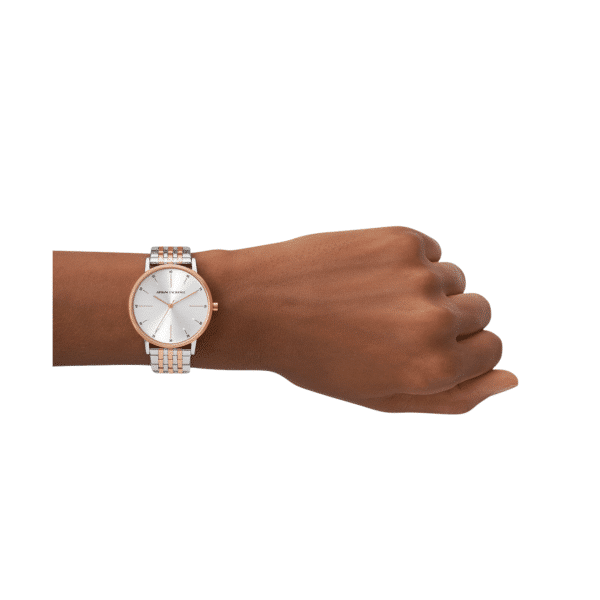 Armani Exchange Three-Hand Two-Tone Stainless Steel Watch AX5580 - Image 4