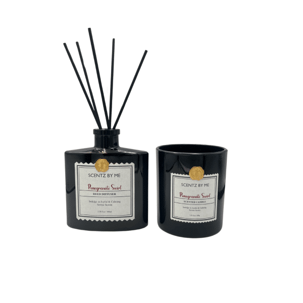 SCENTZ BY ME POMEGRANATE SWIRL AROMATHERAPY GIFT SET - Image 3