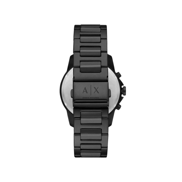 Armani Exchange Chronograph Black Stainless Steel Watch and Bracelet Gift Set AX7140SET - Image 3