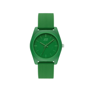 Skechers Ocean Gate Unisex 40mm Mid Size Quartz Full Green Silicone Watch SR6179