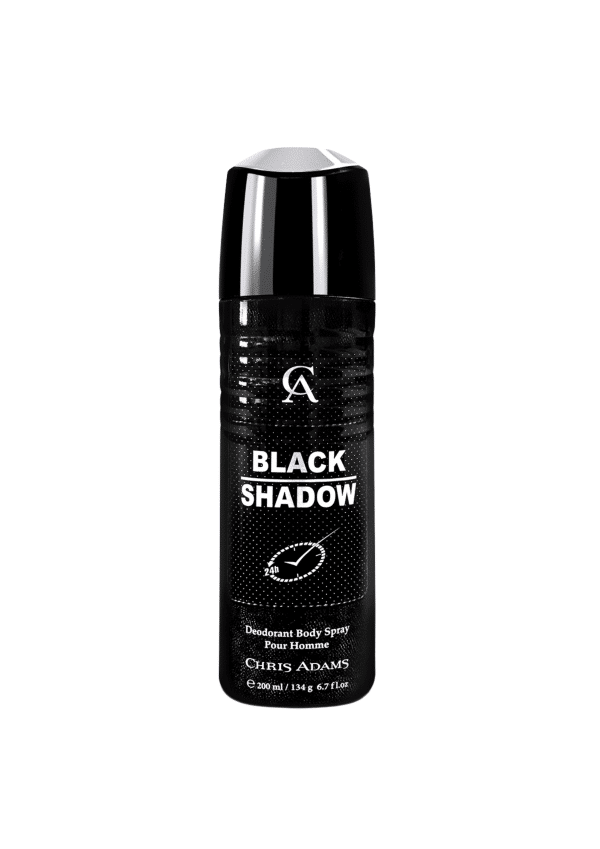 Chris Adams Black Shadow Deo Body Spray Pour Homme 200ML