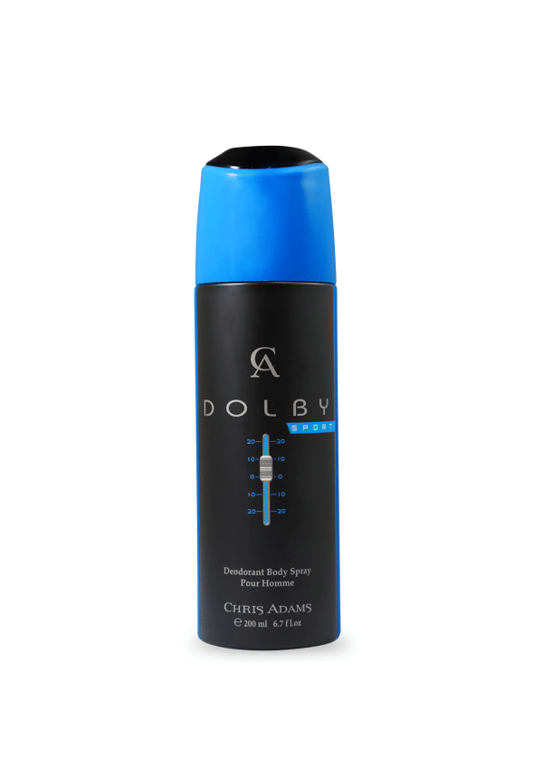 Chris Adams Dolby Sport Deo Body Spray Pour Homme For Men 200ML