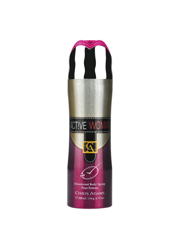 Chris Adams Active Woman Deo Body Spray Pour Femme 200ML