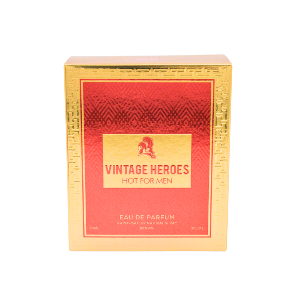 MB Vintage Heroes Hot For Men EDP 90ML - Image 2