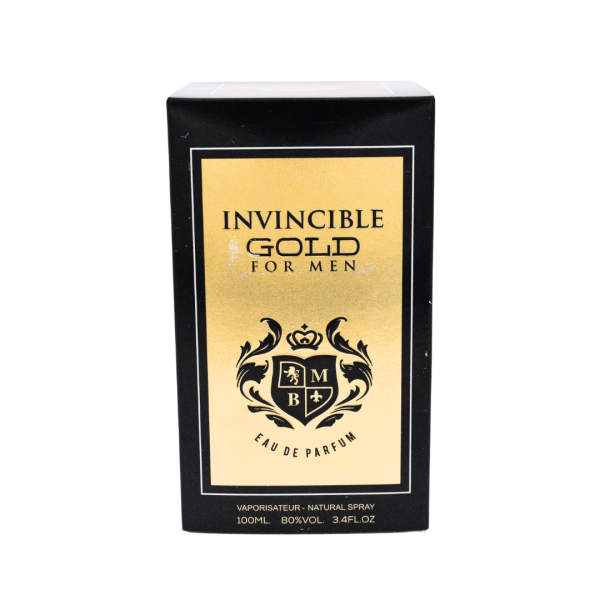 MB Invincible Gold For Men EDP 100ML - Image 3