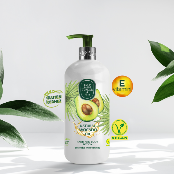Eyup Sabri Tuncer Natural Avocado Oil Hand And Body Lotion 500ML - Image 3
