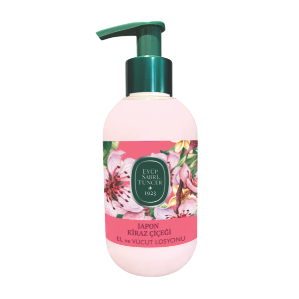 Eyup Sabri Tuncer Natural Olive Oil Hand And Body Lotion 280ML - Japanese Cherry Blossom (TR)