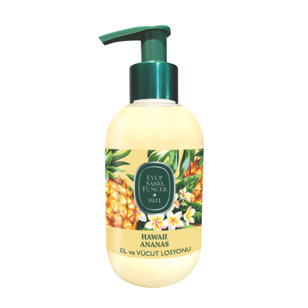 Eyup Sabri Tuncer Natural Olive Oil Hand And Body Lotion 280ML - Hawaii Pineapple (TR)