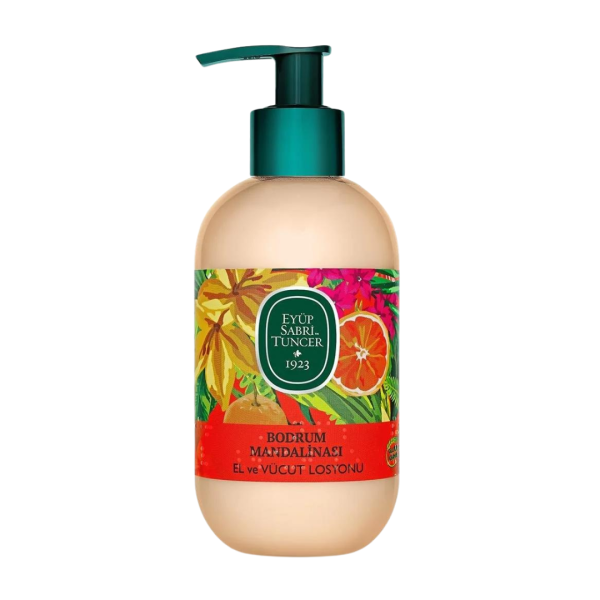 Eyup Sabri Tuncer Natural Olive Oil Hand And Body Lotion 280ML - Bodrum Mandarin (TR)