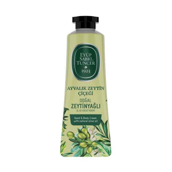 Eyup Sabri Tuncer Natural Olive Oil Hand And Body Cream 50ML - Ayvalik olive Blossom