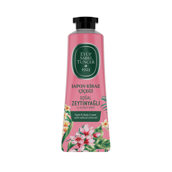 Eyup Sabri Tuncer Natural Olive Oil Hand And Cream 50ML - Japanese Cherry Blossom