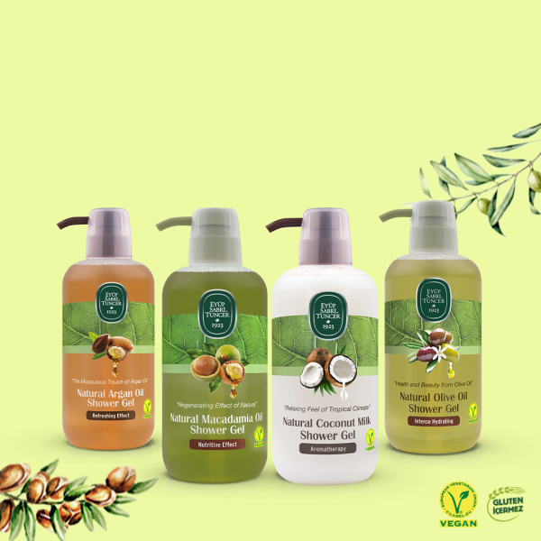 Eyup Sabri Tuncer Natural Olive Oil Shower Gel 600ML - Image 3