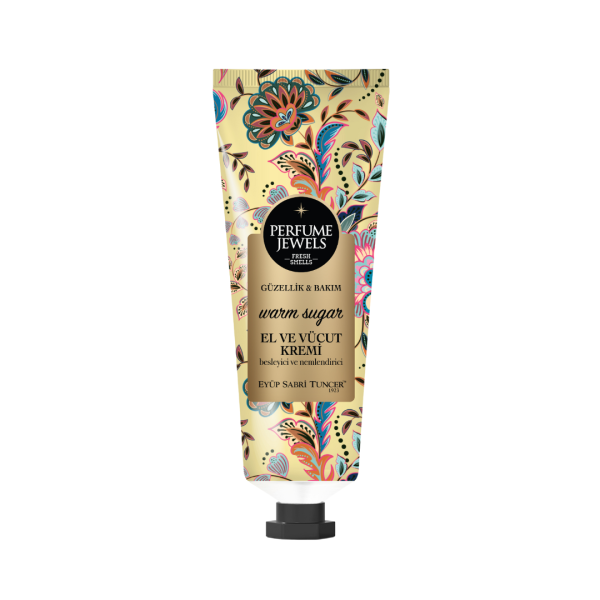 Eyup Sabri Tuncer Perfume Jewels Hand And Body Cream Warm Sugar 50ML