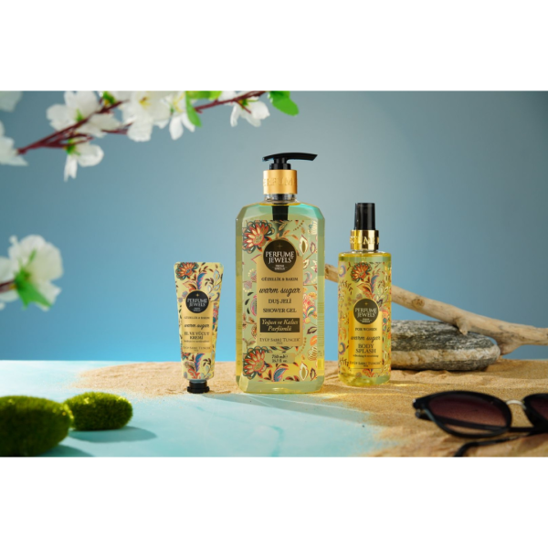 Eyup Sabri Tuncer Perfume Jewels Shower Gel Warm Sugar 750ML - Image 3