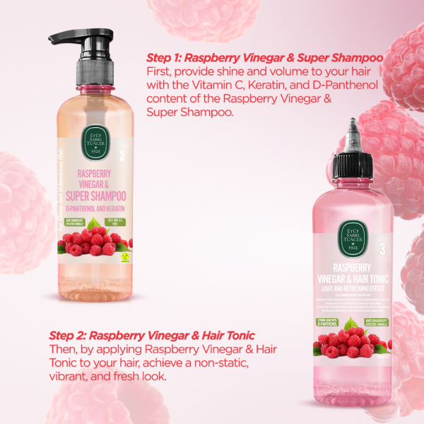 Eyup Sabri Tuncer Raspberry And Vinegar Super Shampoo 500ML - Image 4