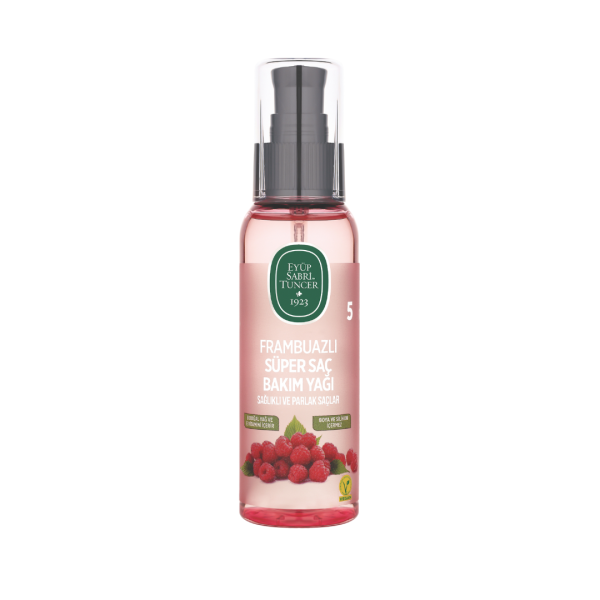 Eyup Sabri Tuncer-Raspberry Super Hair Care Oil 100ML (Turkish Sticker)