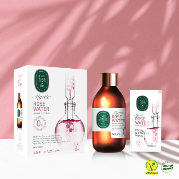 Eyup Sabri Tuncer Mystic Glass Bottle Rose Water 200ML - Image 3