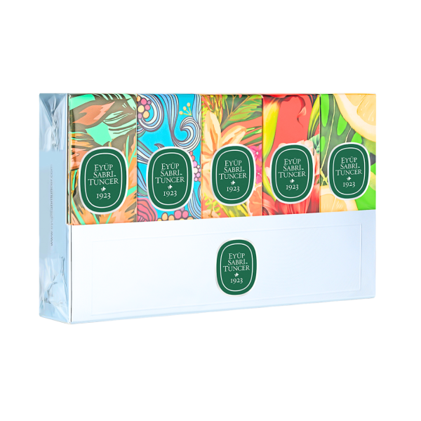 Eyup Sabri Tunder Eau De Cologne Glass Bottle Set 1 16ML x 5
