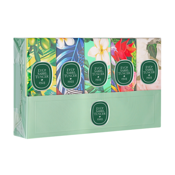 Eyup Sabri Tunder Eau De Cologne Glass Bottle Set 3 16ML x 5