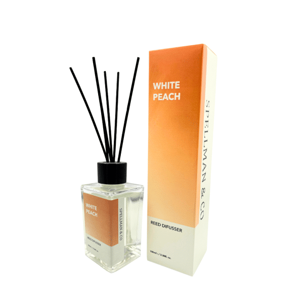 SPELLMAN & CO White Peach Reed Diffuser 100ml
