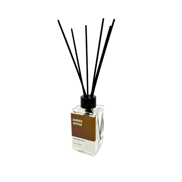 SPELLMAN & CO Amber Wood Reed Diffuser 100ML - Image 2